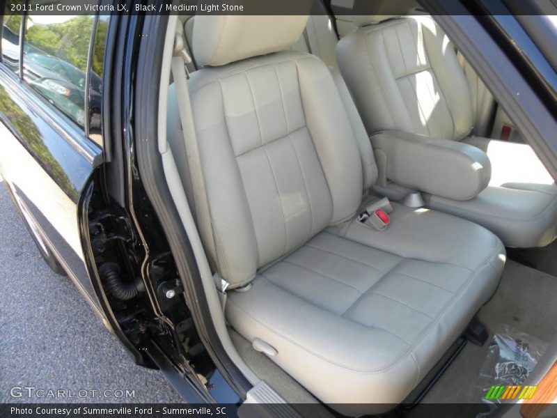 Black / Medium Light Stone 2011 Ford Crown Victoria LX