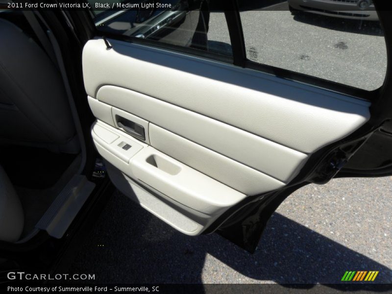Black / Medium Light Stone 2011 Ford Crown Victoria LX