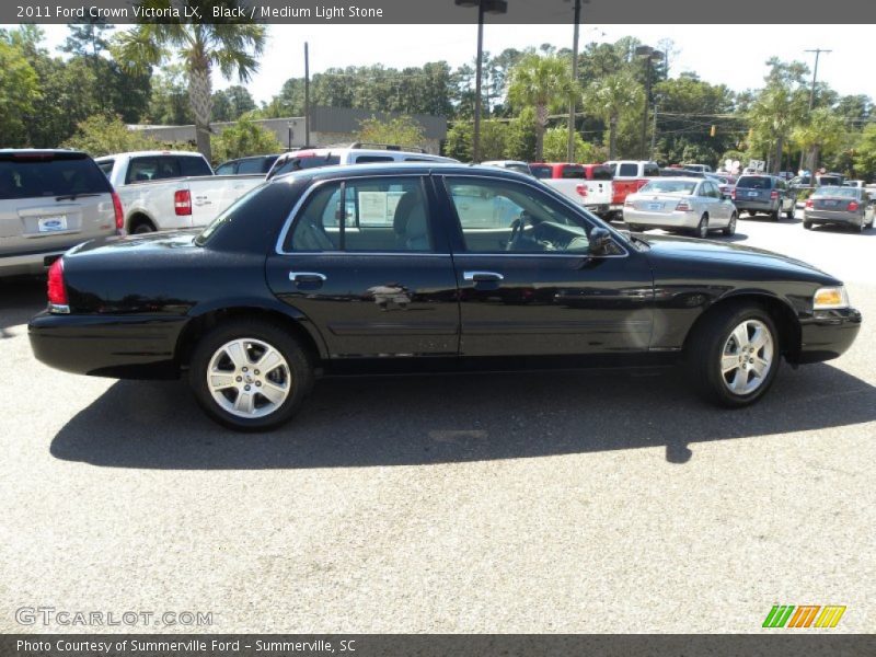 Black / Medium Light Stone 2011 Ford Crown Victoria LX