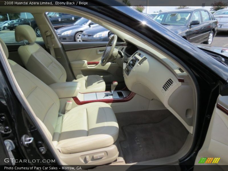 Ebony Black / Beige 2008 Hyundai Azera Limited