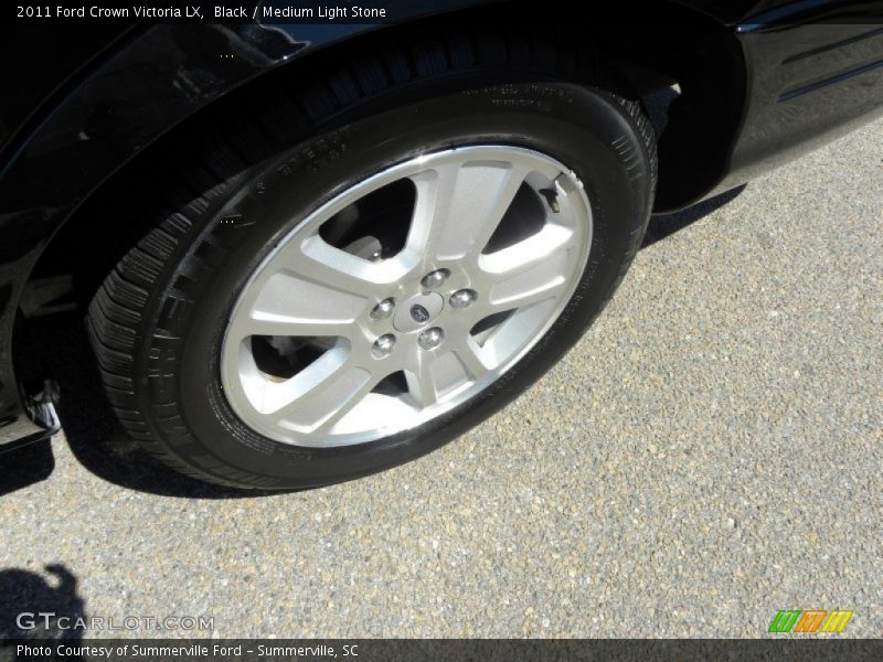 Black / Medium Light Stone 2011 Ford Crown Victoria LX