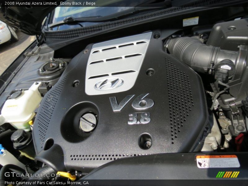 2008 Azera Limited Engine - 3.8 Liter DOHC 24-Valve VVT V6