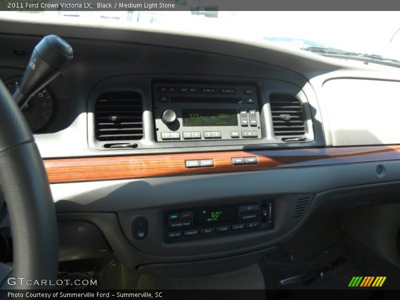 Black / Medium Light Stone 2011 Ford Crown Victoria LX