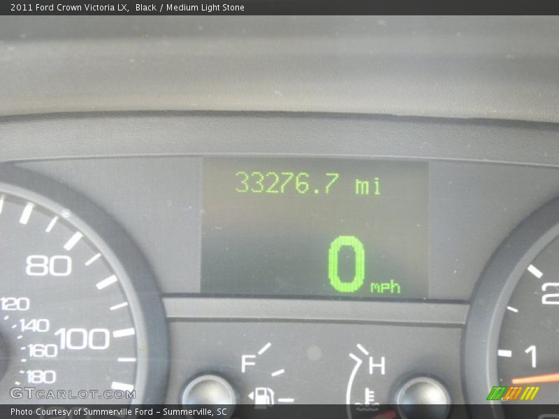 Black / Medium Light Stone 2011 Ford Crown Victoria LX