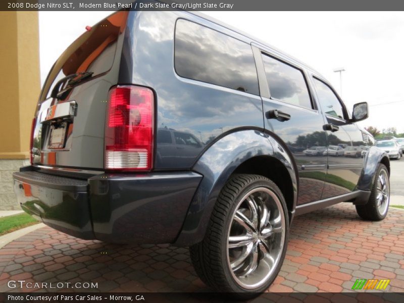 Modern Blue Pearl / Dark Slate Gray/Light Slate Gray 2008 Dodge Nitro SLT