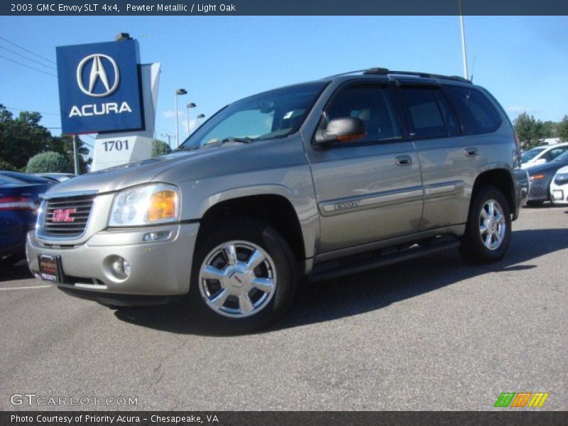 Pewter Metallic / Light Oak 2003 GMC Envoy SLT 4x4