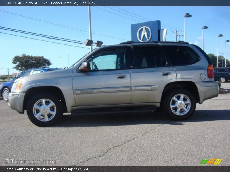 Pewter Metallic / Light Oak 2003 GMC Envoy SLT 4x4