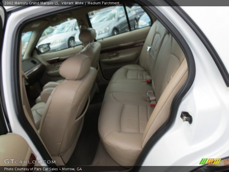 Vibrant White / Medium Parchment 2002 Mercury Grand Marquis LS