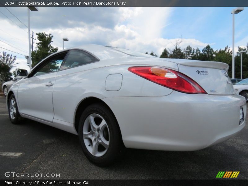 Arctic Frost Pearl / Dark Stone Gray 2004 Toyota Solara SE Coupe