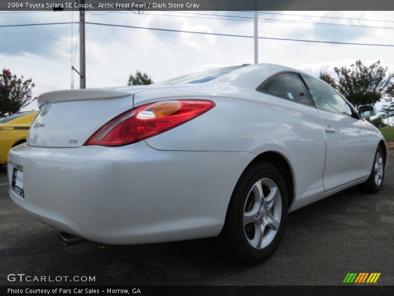 Arctic Frost Pearl / Dark Stone Gray 2004 Toyota Solara SE Coupe