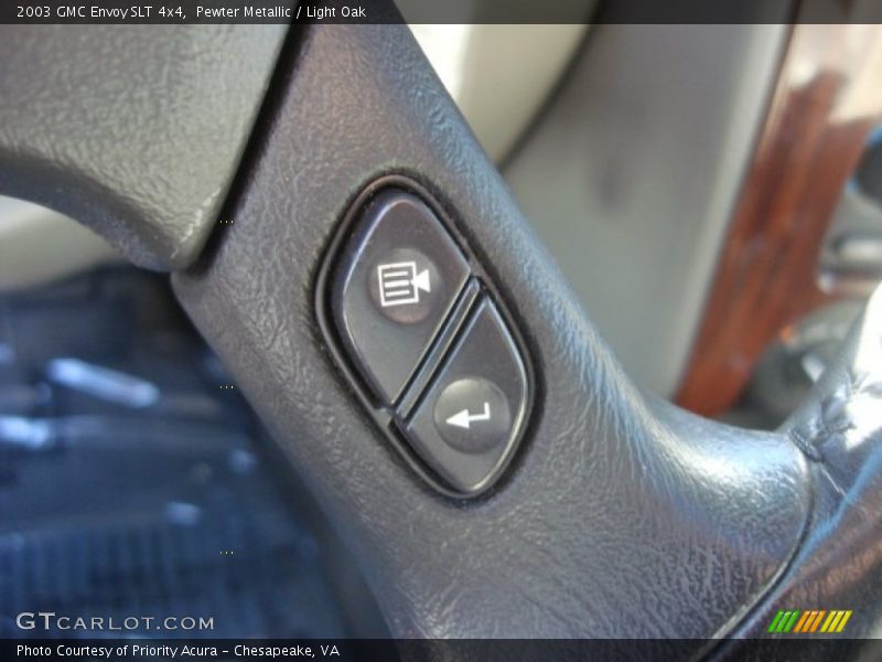 Pewter Metallic / Light Oak 2003 GMC Envoy SLT 4x4
