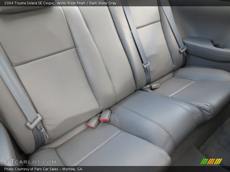 Rear Seat of 2004 Solara SE Coupe