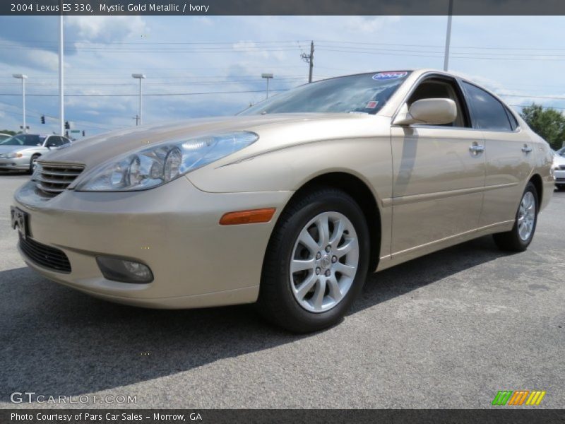 Mystic Gold Metallic / Ivory 2004 Lexus ES 330