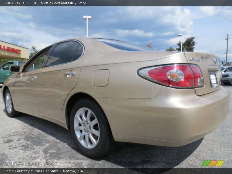 Mystic Gold Metallic / Ivory 2004 Lexus ES 330