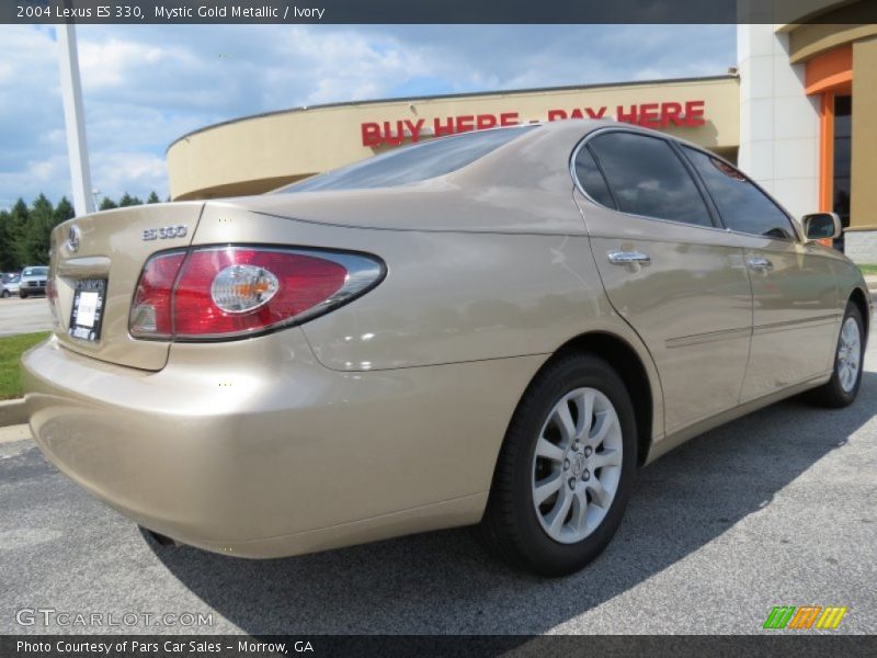 Mystic Gold Metallic / Ivory 2004 Lexus ES 330