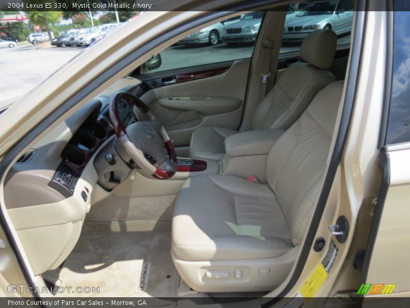 Mystic Gold Metallic / Ivory 2004 Lexus ES 330