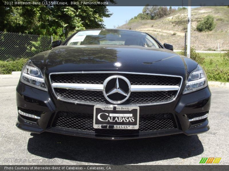 Black / Almond/Mocha 2012 Mercedes-Benz CLS 550 Coupe