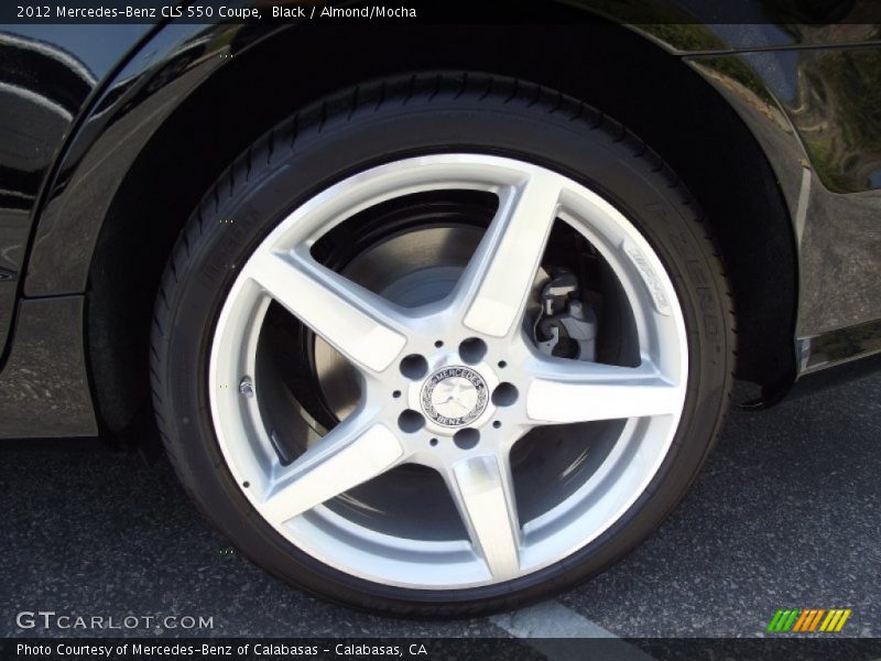 Black / Almond/Mocha 2012 Mercedes-Benz CLS 550 Coupe