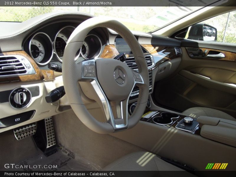 Black / Almond/Mocha 2012 Mercedes-Benz CLS 550 Coupe