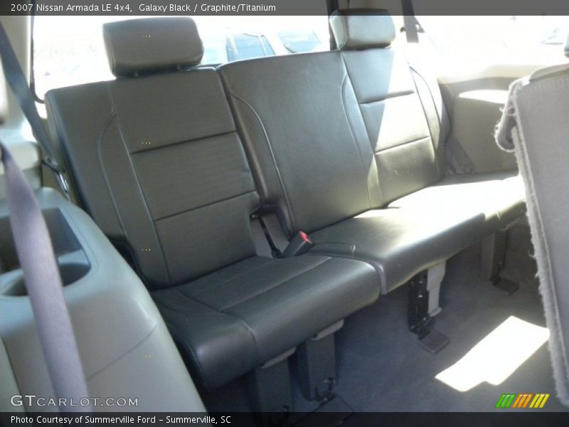 Galaxy Black / Graphite/Titanium 2007 Nissan Armada LE 4x4