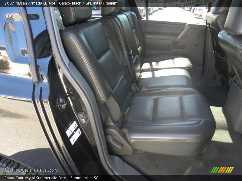 Galaxy Black / Graphite/Titanium 2007 Nissan Armada LE 4x4