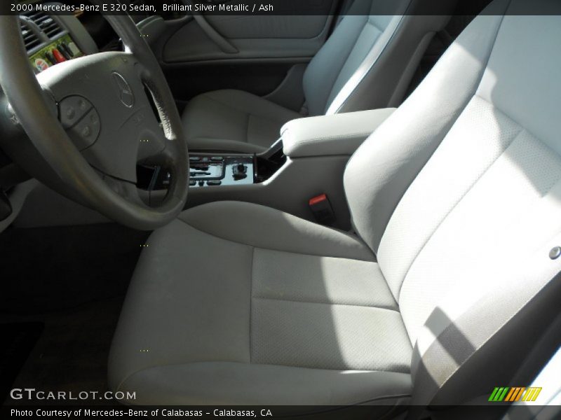 Brilliant Silver Metallic / Ash 2000 Mercedes-Benz E 320 Sedan