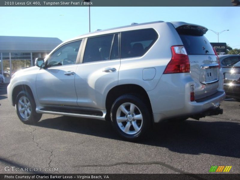 Tungsten Silver Pearl / Black 2010 Lexus GX 460