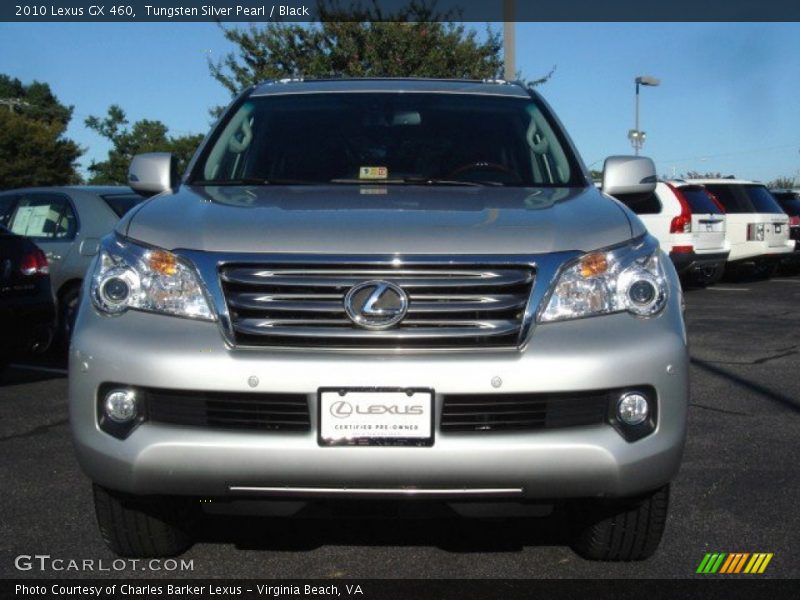 Tungsten Silver Pearl / Black 2010 Lexus GX 460