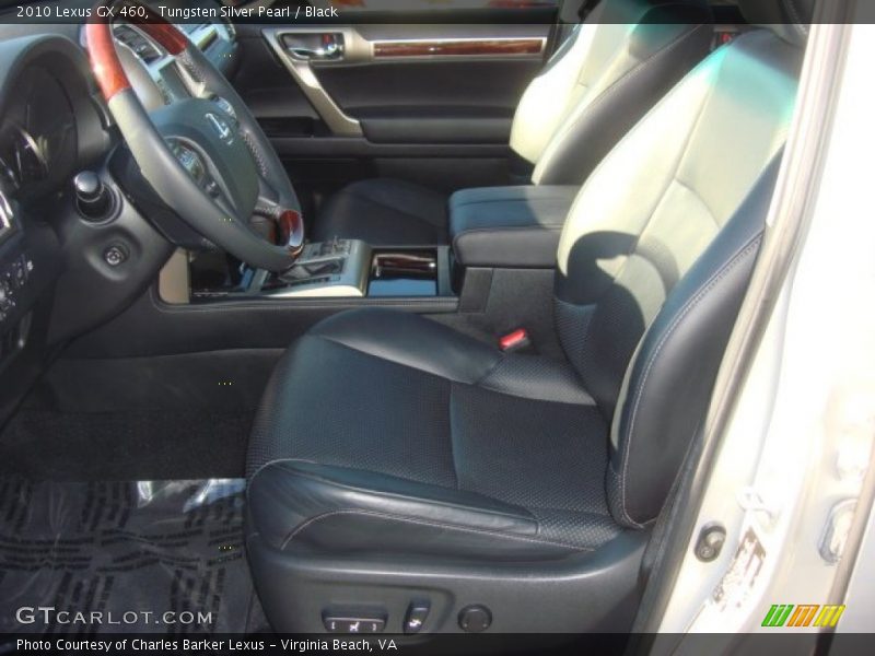 Tungsten Silver Pearl / Black 2010 Lexus GX 460