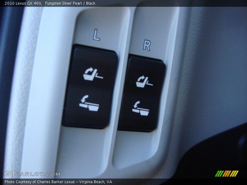 Tungsten Silver Pearl / Black 2010 Lexus GX 460