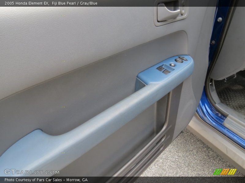 Fiji Blue Pearl / Gray/Blue 2005 Honda Element EX