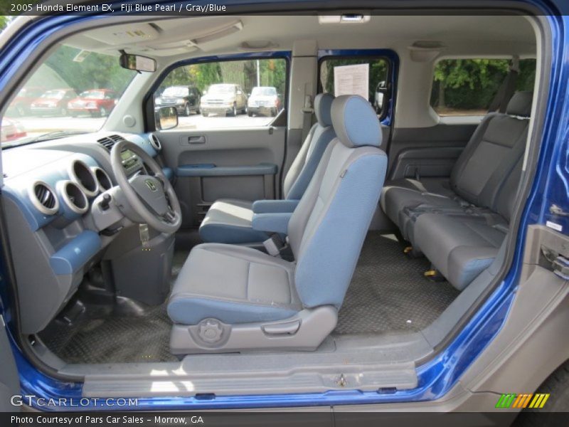  2005 Element EX Gray/Blue Interior