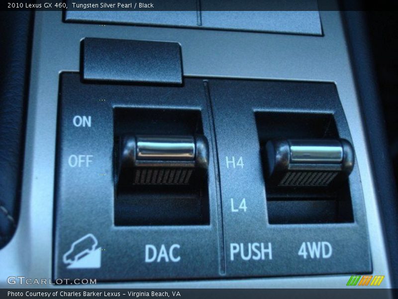 Tungsten Silver Pearl / Black 2010 Lexus GX 460