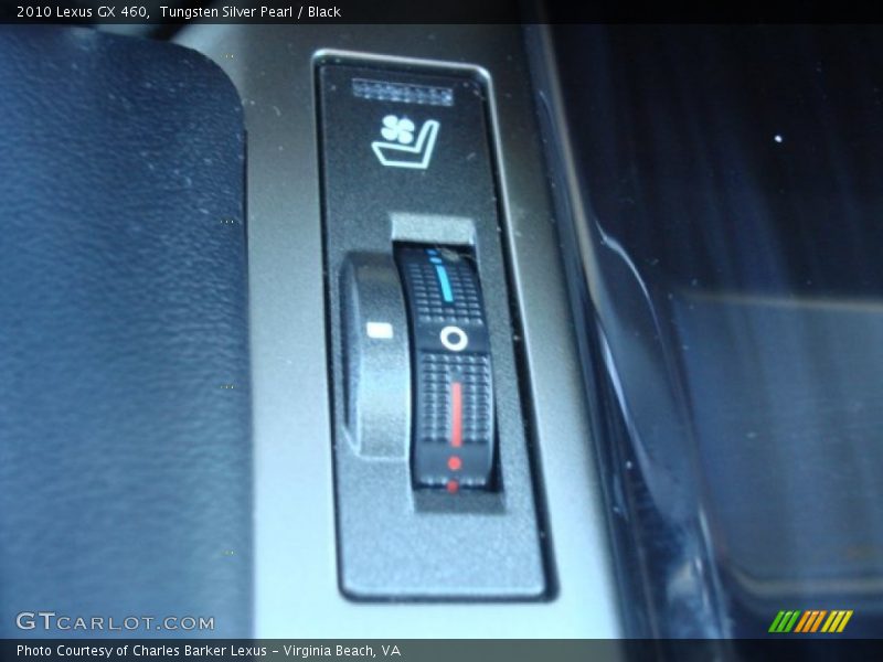 Tungsten Silver Pearl / Black 2010 Lexus GX 460