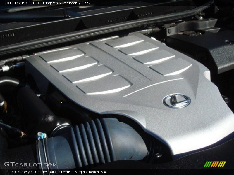 Tungsten Silver Pearl / Black 2010 Lexus GX 460
