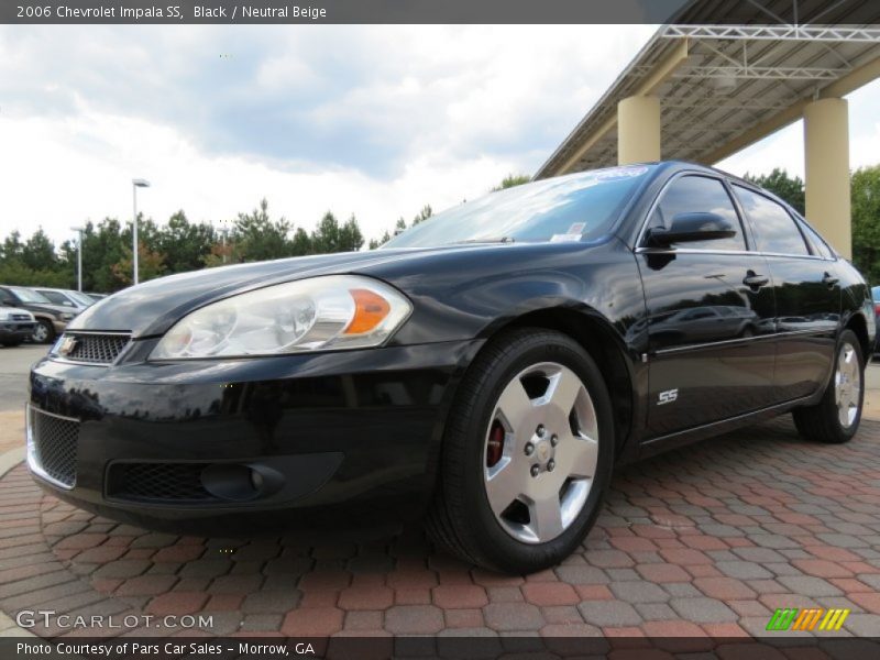 Black / Neutral Beige 2006 Chevrolet Impala SS