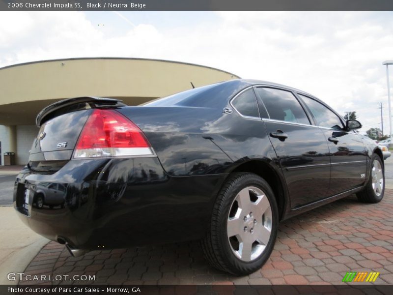 Black / Neutral Beige 2006 Chevrolet Impala SS