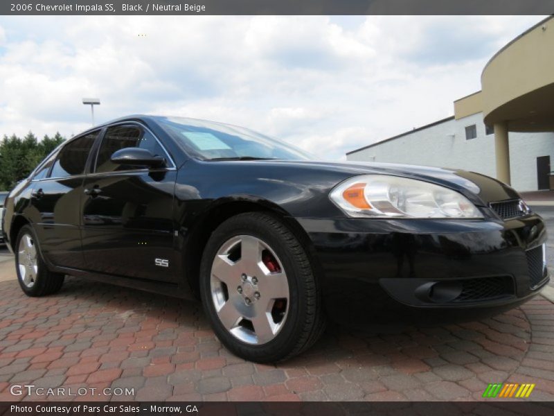 Black / Neutral Beige 2006 Chevrolet Impala SS