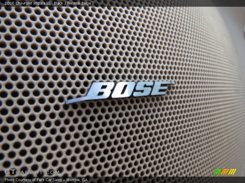 Black / Neutral Beige 2006 Chevrolet Impala SS