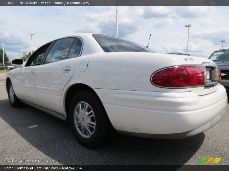 White / Medium Gray 2004 Buick LeSabre Limited