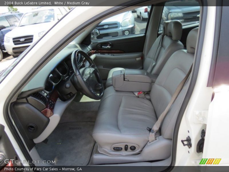 White / Medium Gray 2004 Buick LeSabre Limited