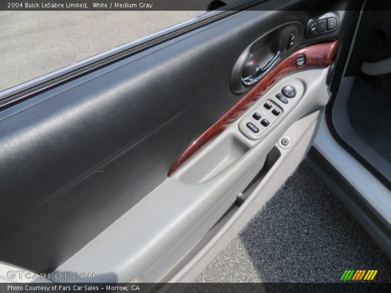 White / Medium Gray 2004 Buick LeSabre Limited
