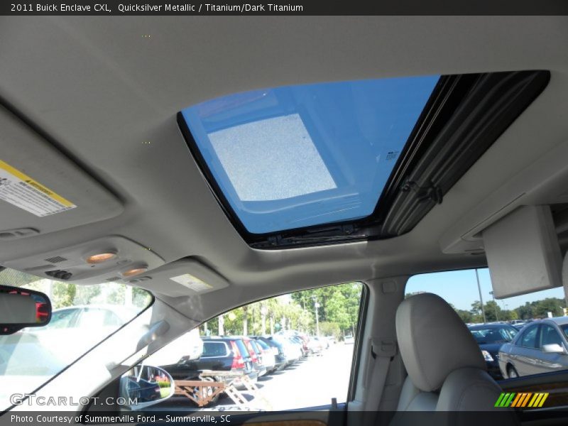 Quicksilver Metallic / Titanium/Dark Titanium 2011 Buick Enclave CXL