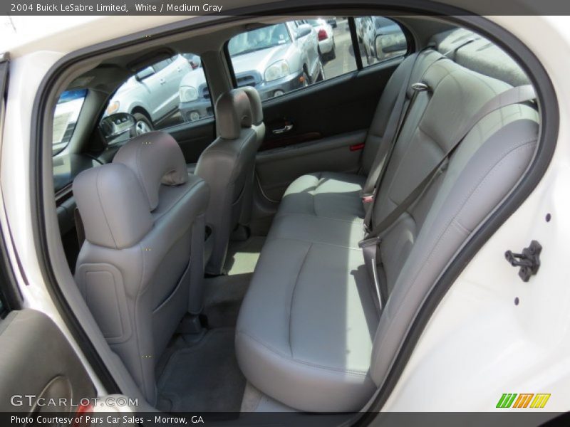 White / Medium Gray 2004 Buick LeSabre Limited