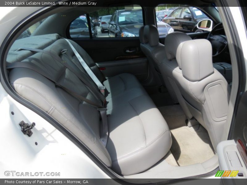 White / Medium Gray 2004 Buick LeSabre Limited