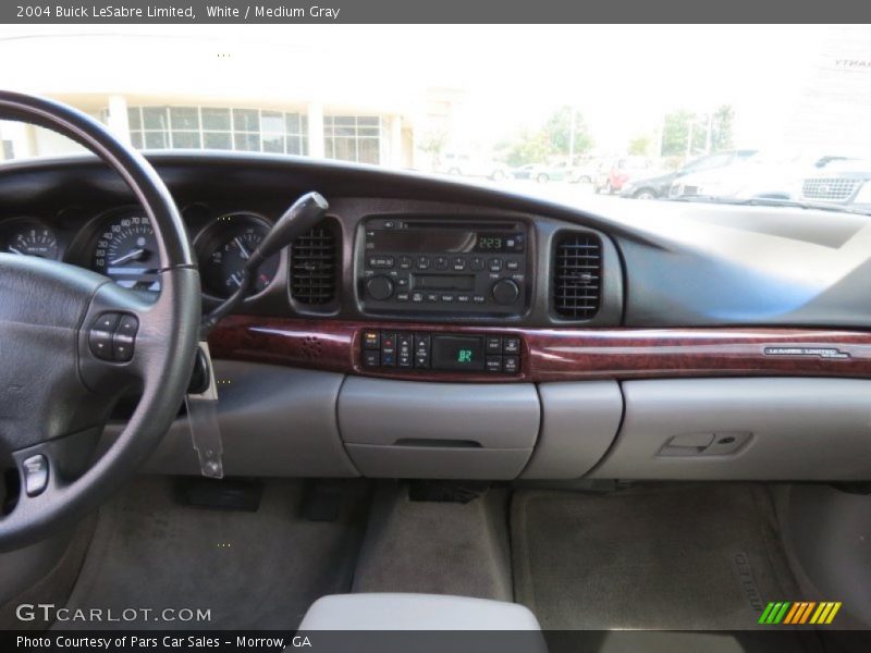 White / Medium Gray 2004 Buick LeSabre Limited