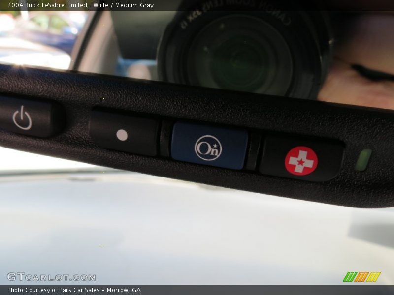White / Medium Gray 2004 Buick LeSabre Limited
