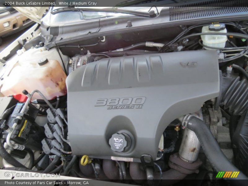 White / Medium Gray 2004 Buick LeSabre Limited