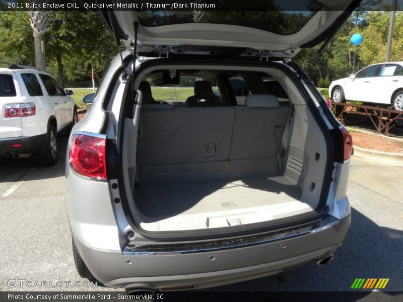 Quicksilver Metallic / Titanium/Dark Titanium 2011 Buick Enclave CXL