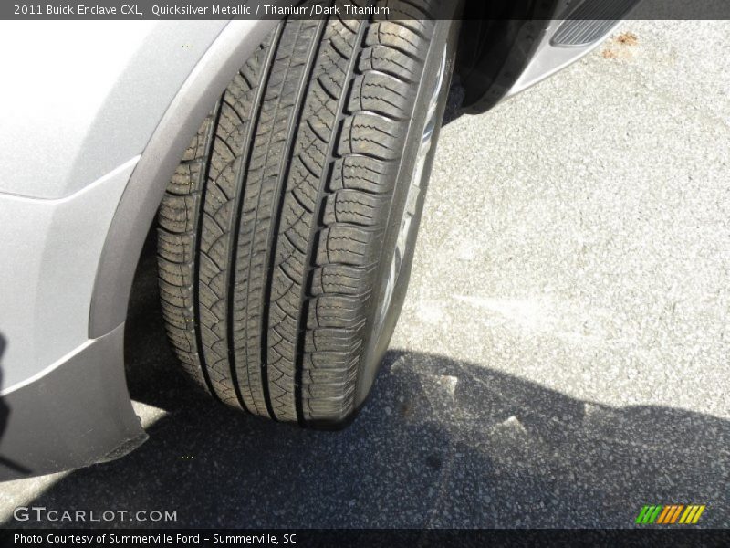 Quicksilver Metallic / Titanium/Dark Titanium 2011 Buick Enclave CXL